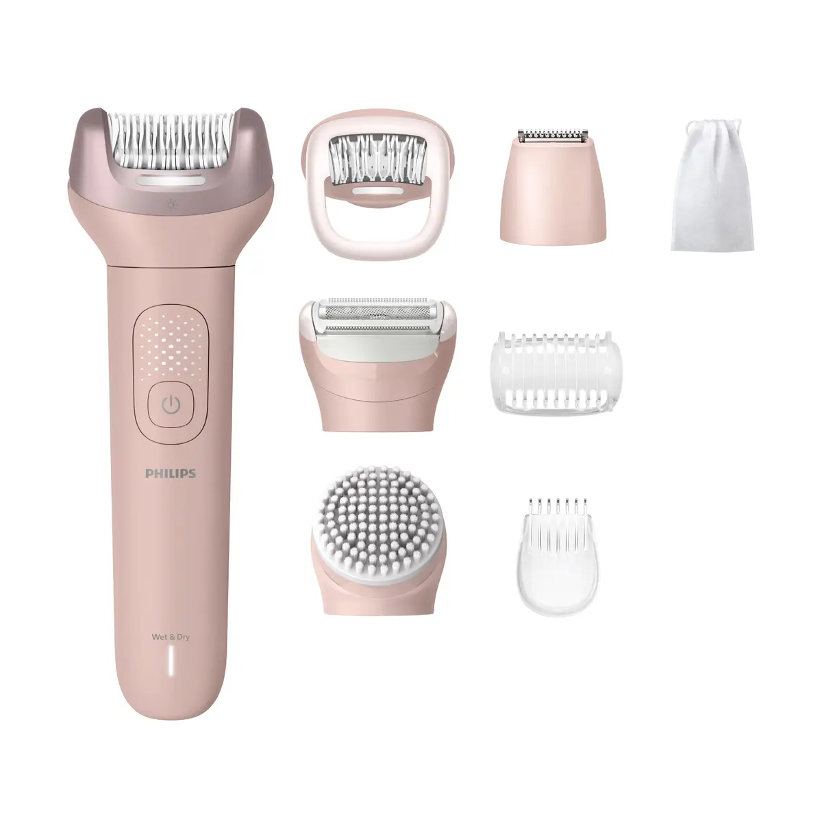 Philips Epilator Series 9000, Rosa, 1 stk.
