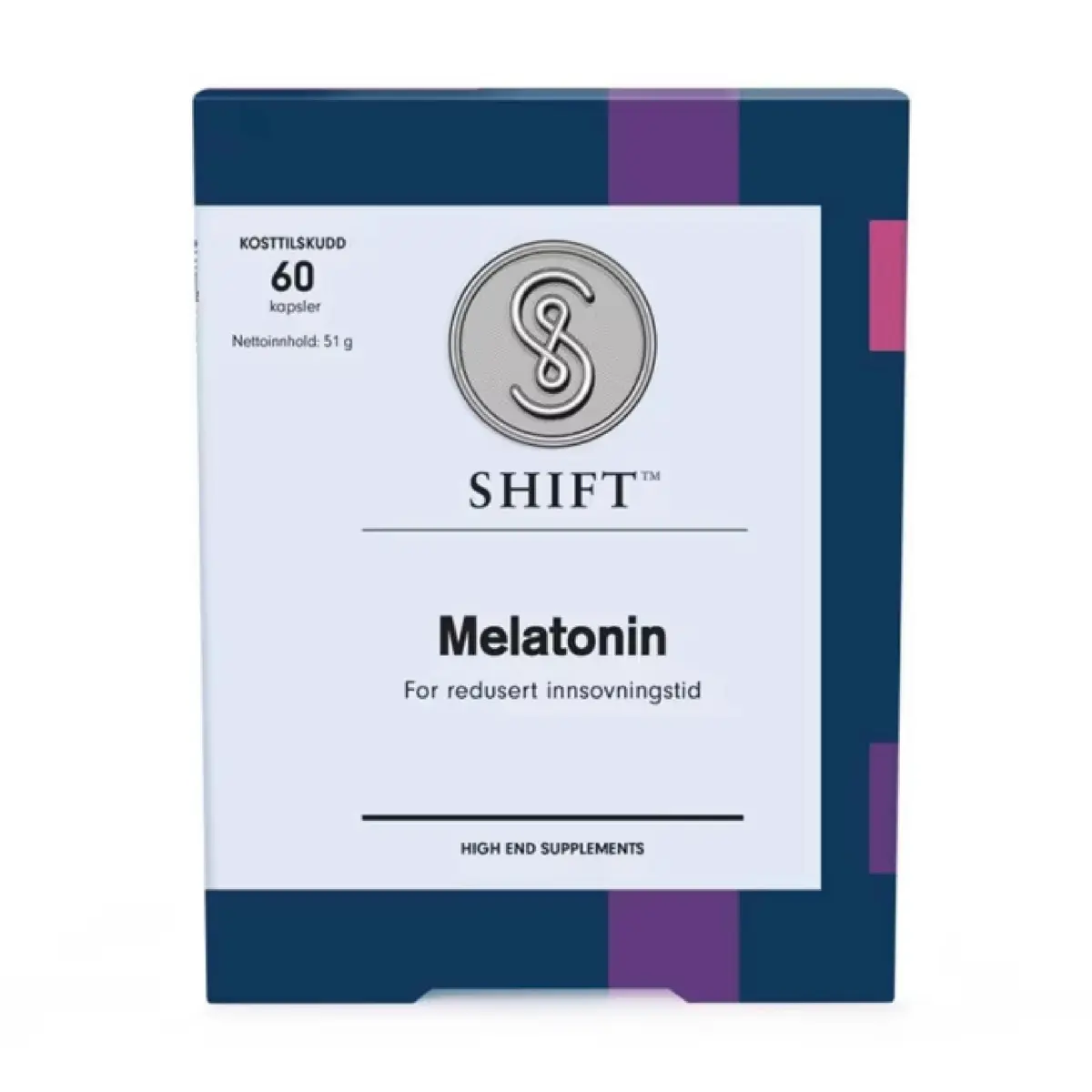 SHIFT Melatonin 1 mg kapsler, 60 stk.