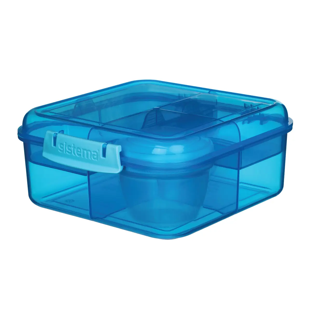 Sistema Bento Cube Matboks, Blå, 1 stk.