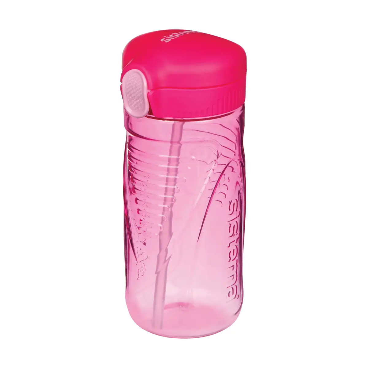 Sistema Tritan Quick Flip Drikkeflaske, Rosa, 520 ml