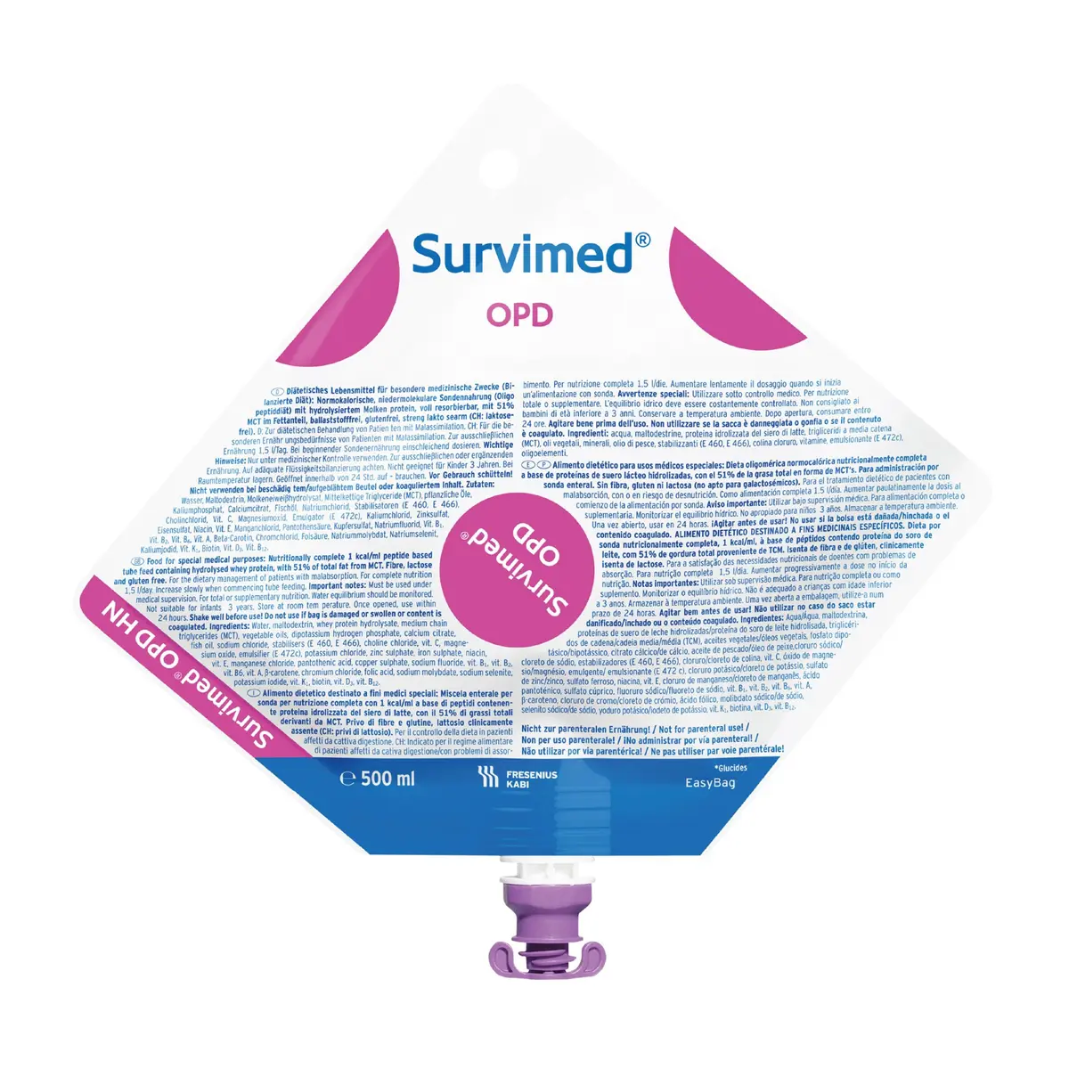 Survimed Opd Easybag, 15x500 ml