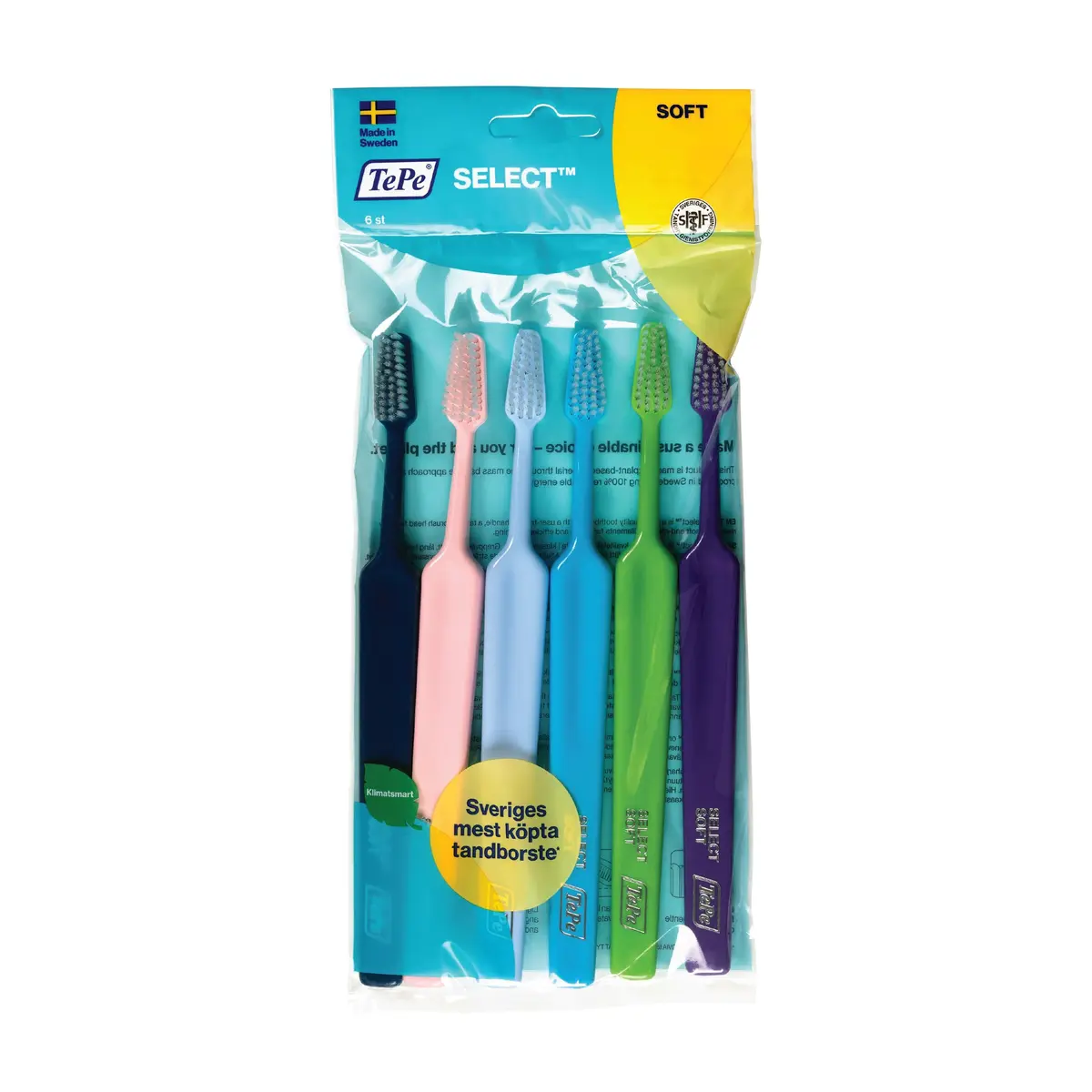 TePe Select Soft tannbørste, 6 stk.
