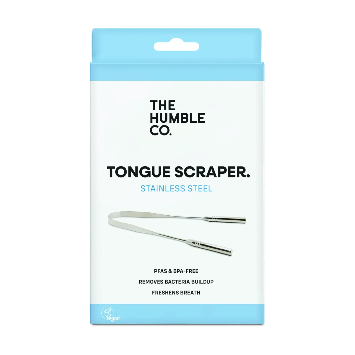 The Humble Co. Tongue Scraper Stainless Steel, 500 ml