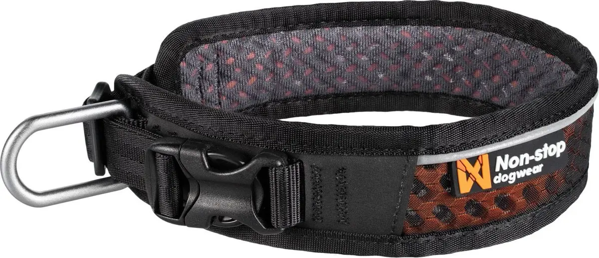 Non-stop Dogwear Rock Adjustable Collar Orange