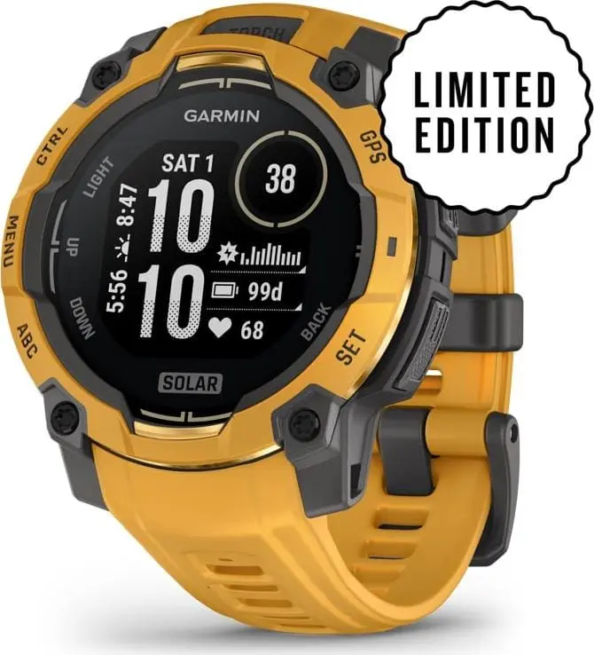 Garmin Instinct 3, Solar 45mm Sunburst Gray