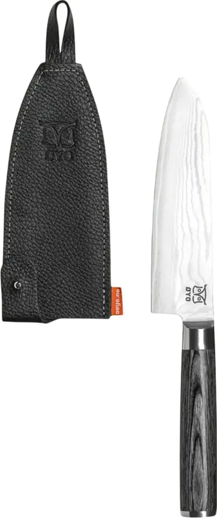 Øyo Opal Santoku Kokkekniv Grå