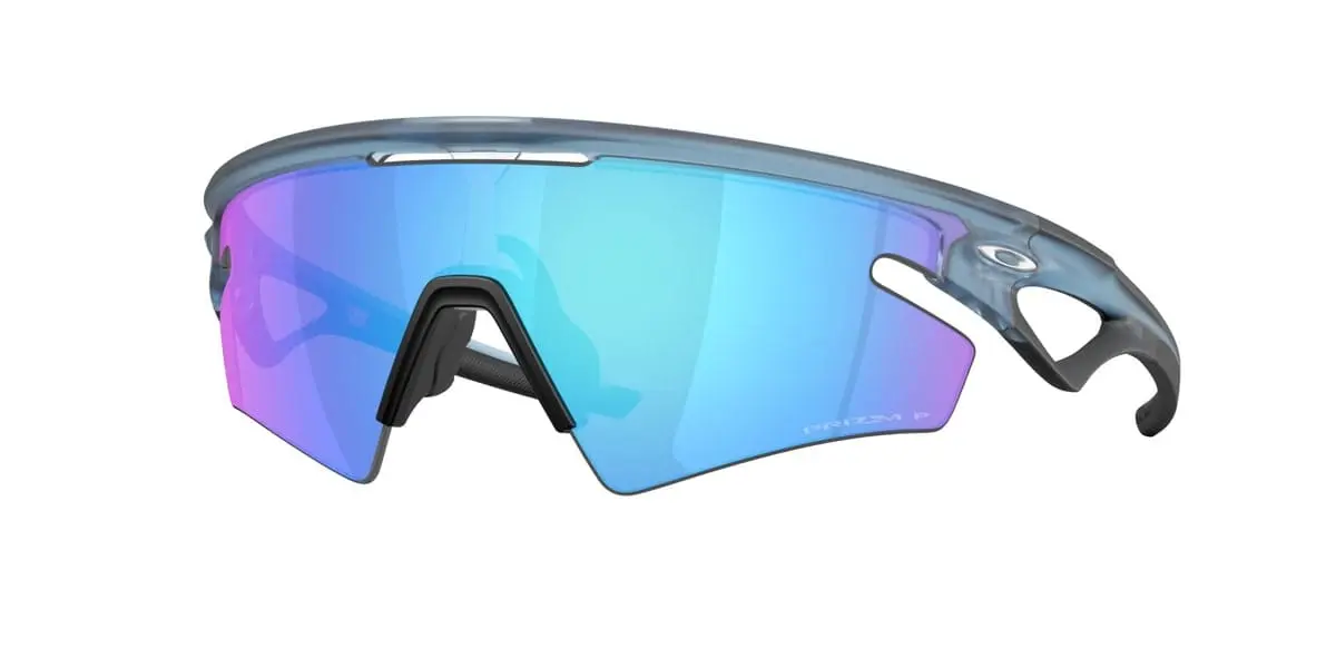 Oakley Sphaera Slash Matte Trans Stonewash / Prizm Sapphire Polarized