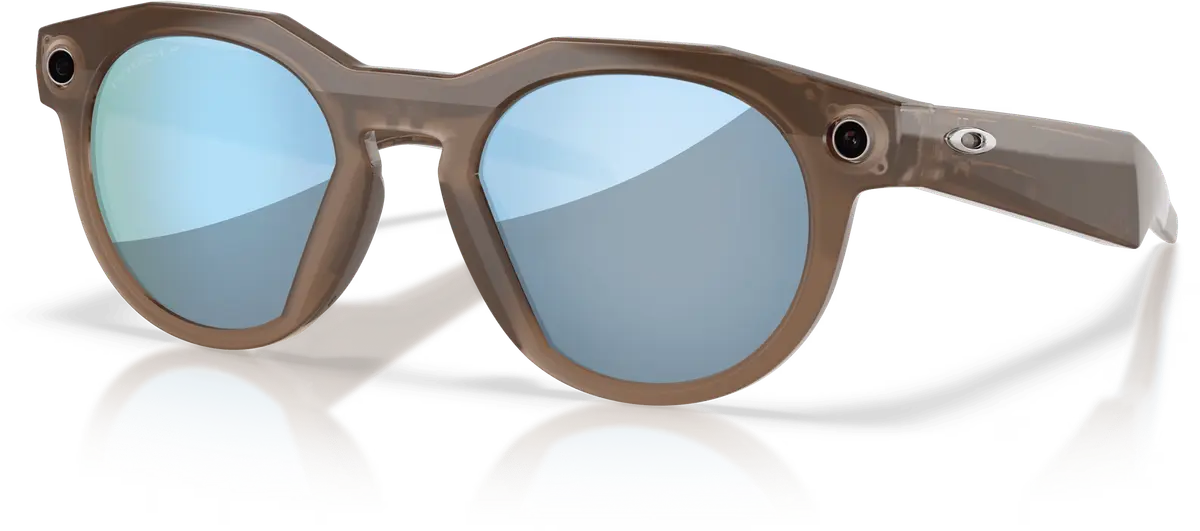 Oakley Meta HSTN Brown Smoke/Prizm Deep Water Polarized