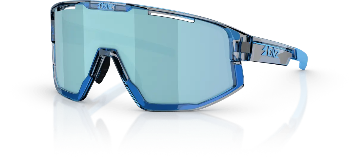 Bliz Fusion Transparent Blue/Smoke W Ice Blue Multi