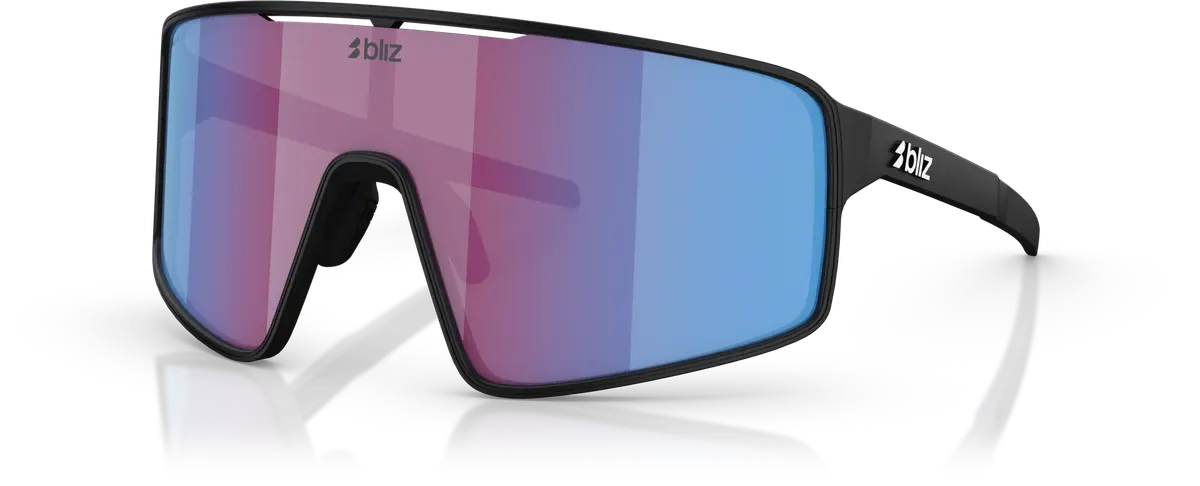 Bliz P001 Matt Black/Begonia - Violet W Blue Multi