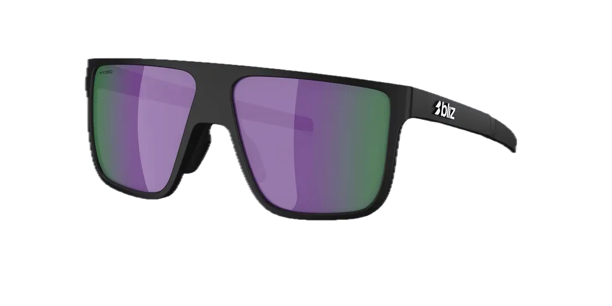 Bliz A003 Matte Black / Brown W Purple Multi