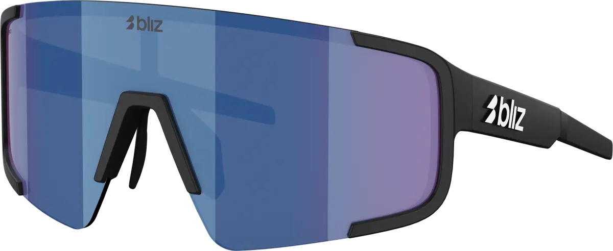 Bliz P003 Matte Black/Blue Mirror