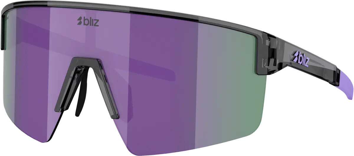 Bliz P004 Crystal Black/Grey W Purple Multi