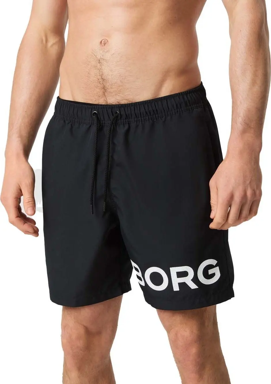 Björn Borg Men's Borg Swim Shorts Black Beauty