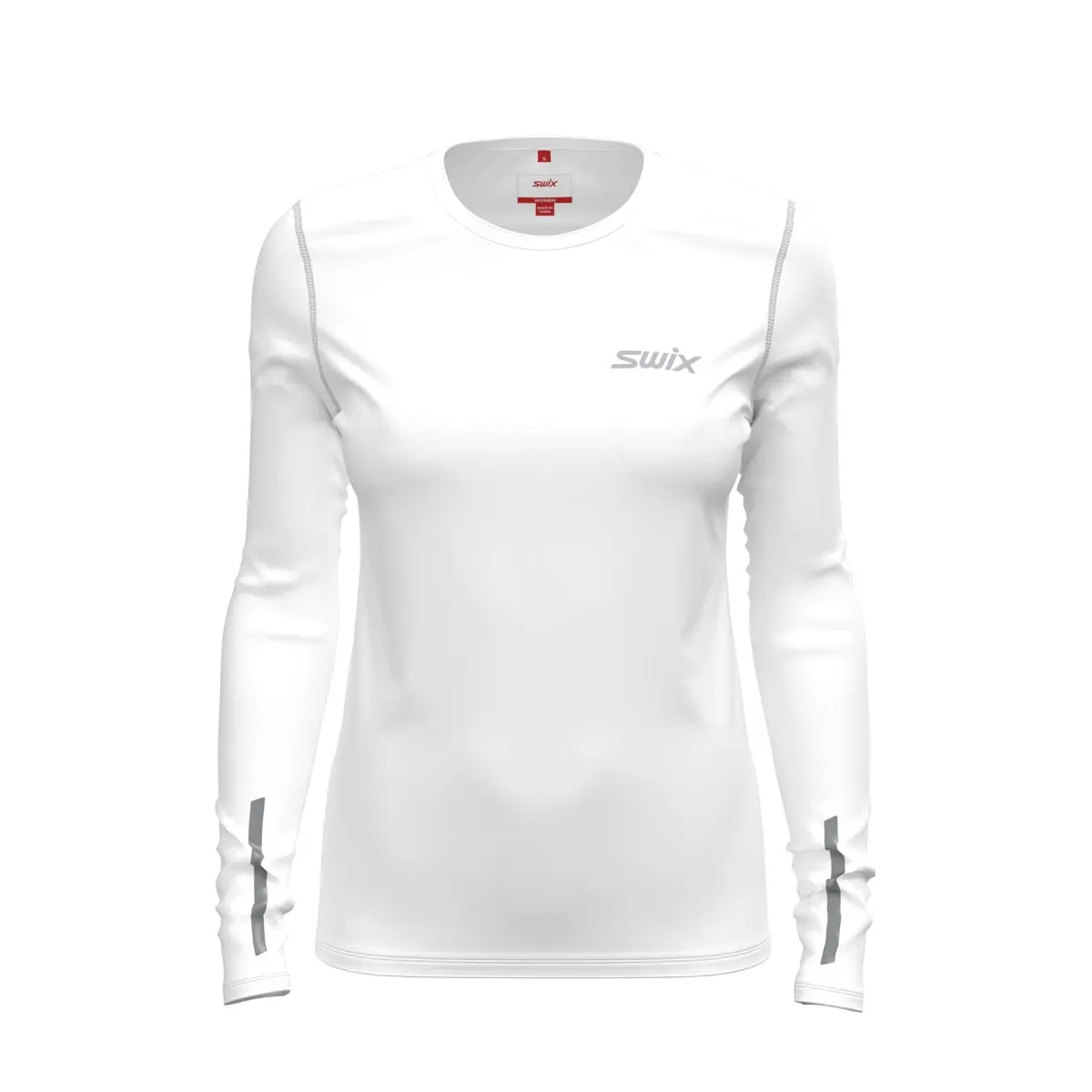 Swix Women's Pace NTS Long Sleeve Baselayer Top Bright White