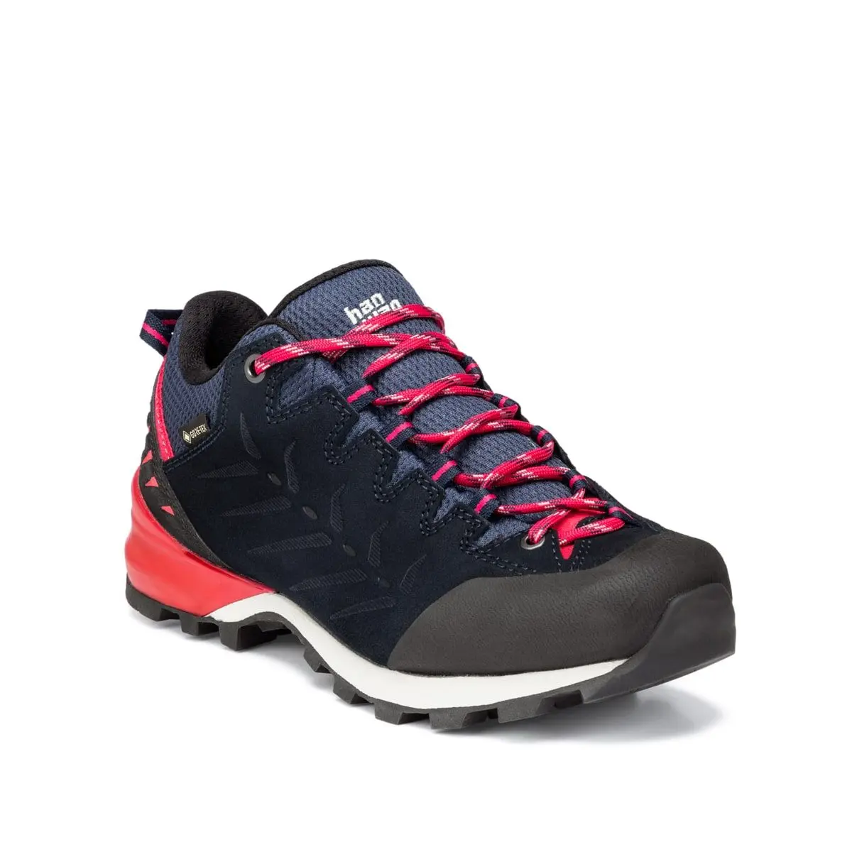 Hanwag Women's Makra Pro Low Lady Gore-Tex Navy/Pink