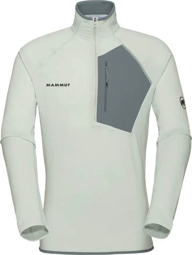 Mammut Men's Aenergy Light ML Half Zip Pull Silver Sage/Strata