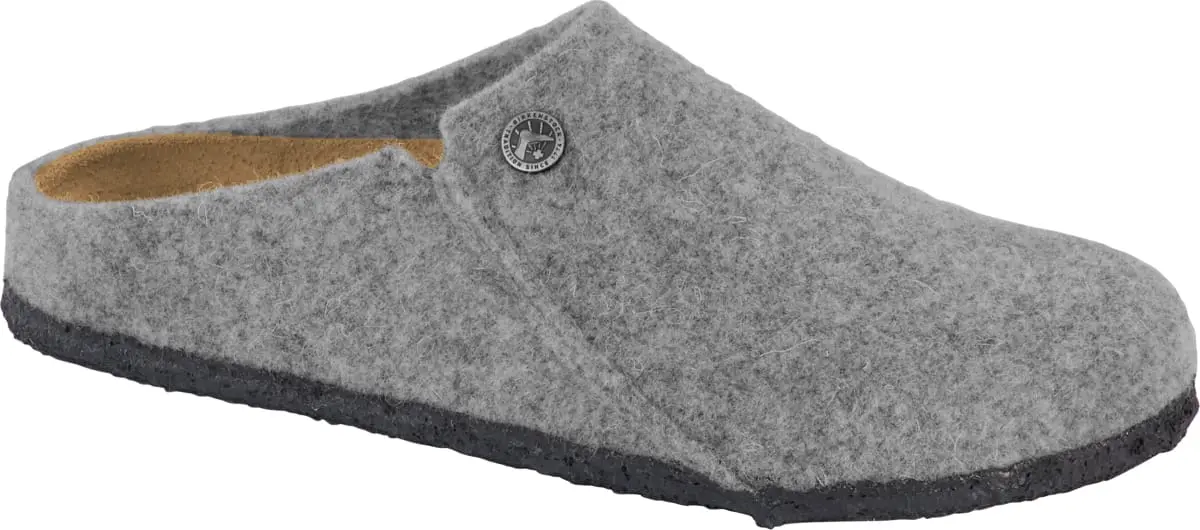 Birkenstock Unisex Zermatt Wool Felt Narrow Light Grey