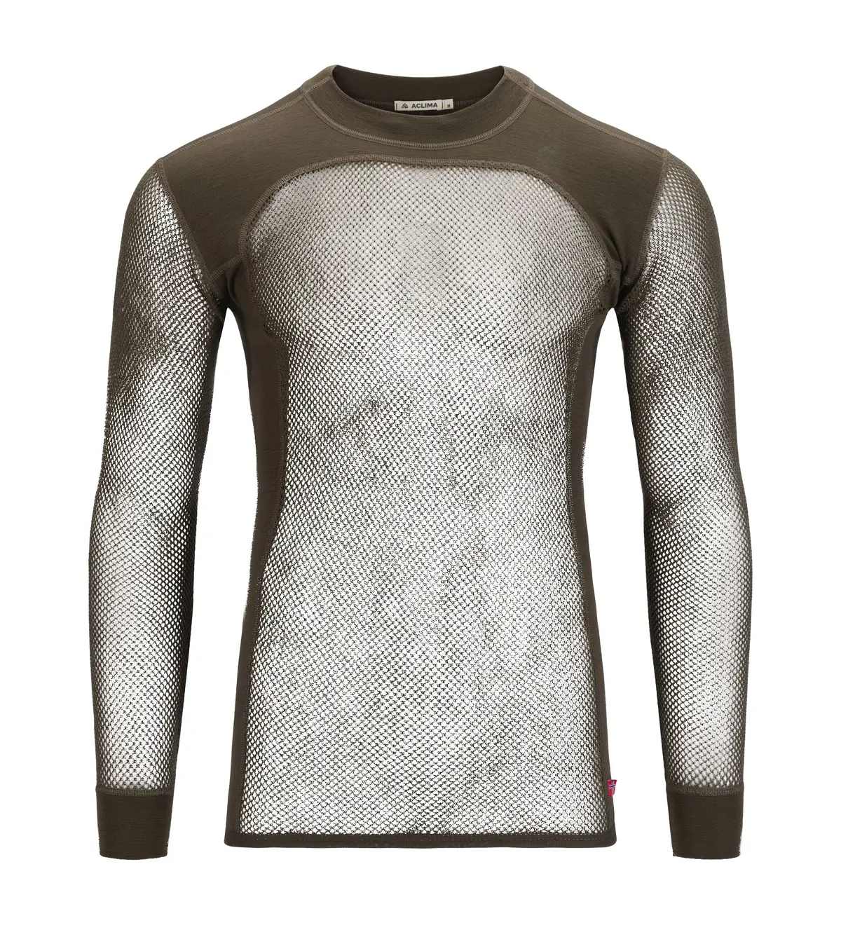 Aclima Men's WoolNet Crewneck Tarmac