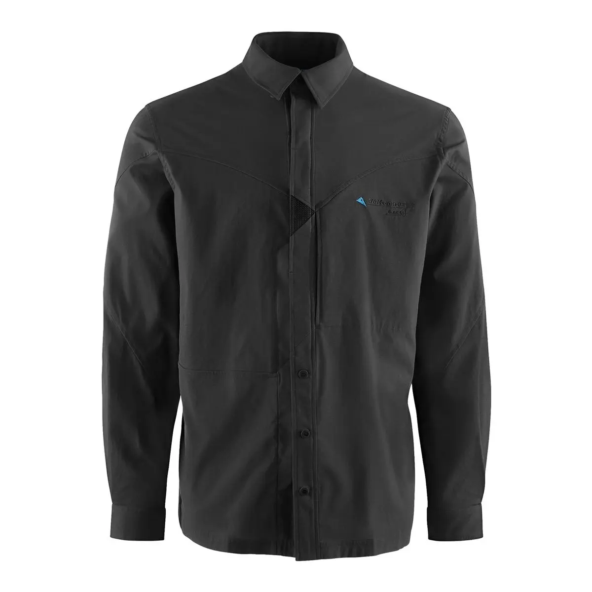Klättermusen Men's Garm Long-Sleeve Shirt Raven