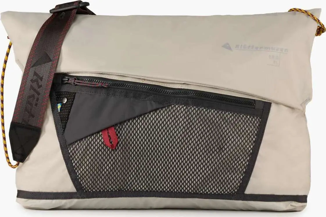 Klättermusen Grid Messenger Bag Putty Grey