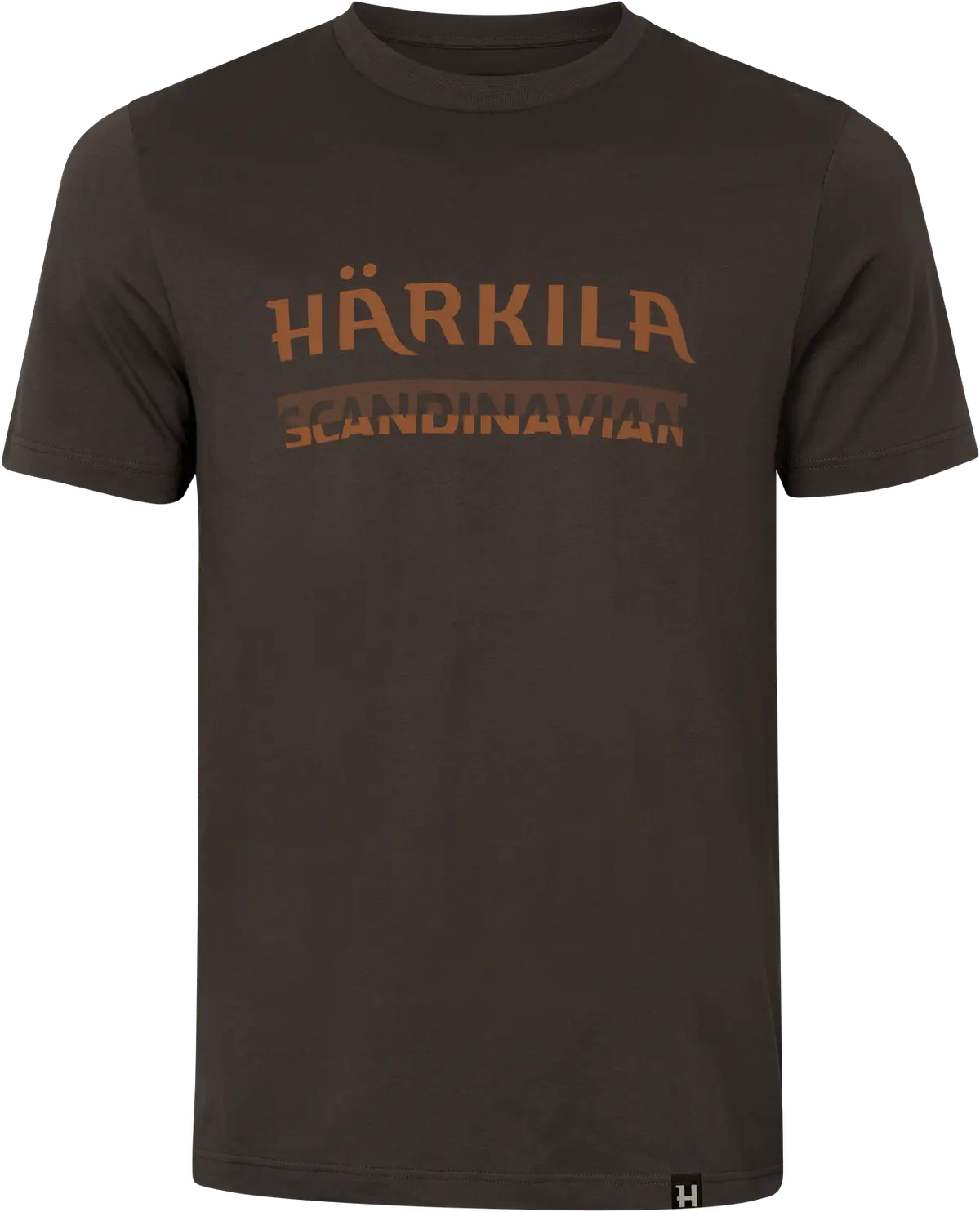 Härkila Men's Scandinavian SS T-Shirt Shadow Brown
