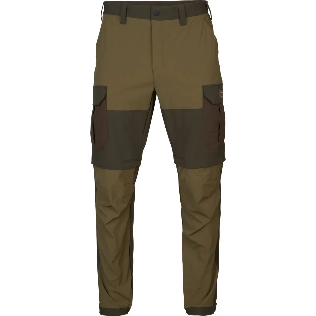 Härkila Logmar Lightweight Zip-Off-Bukse Dark Olive/willow Green