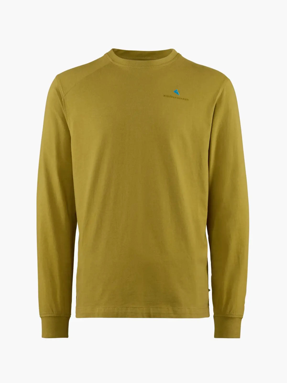 Klättermusen Root Logo Ls Tee M'S Meadow Green