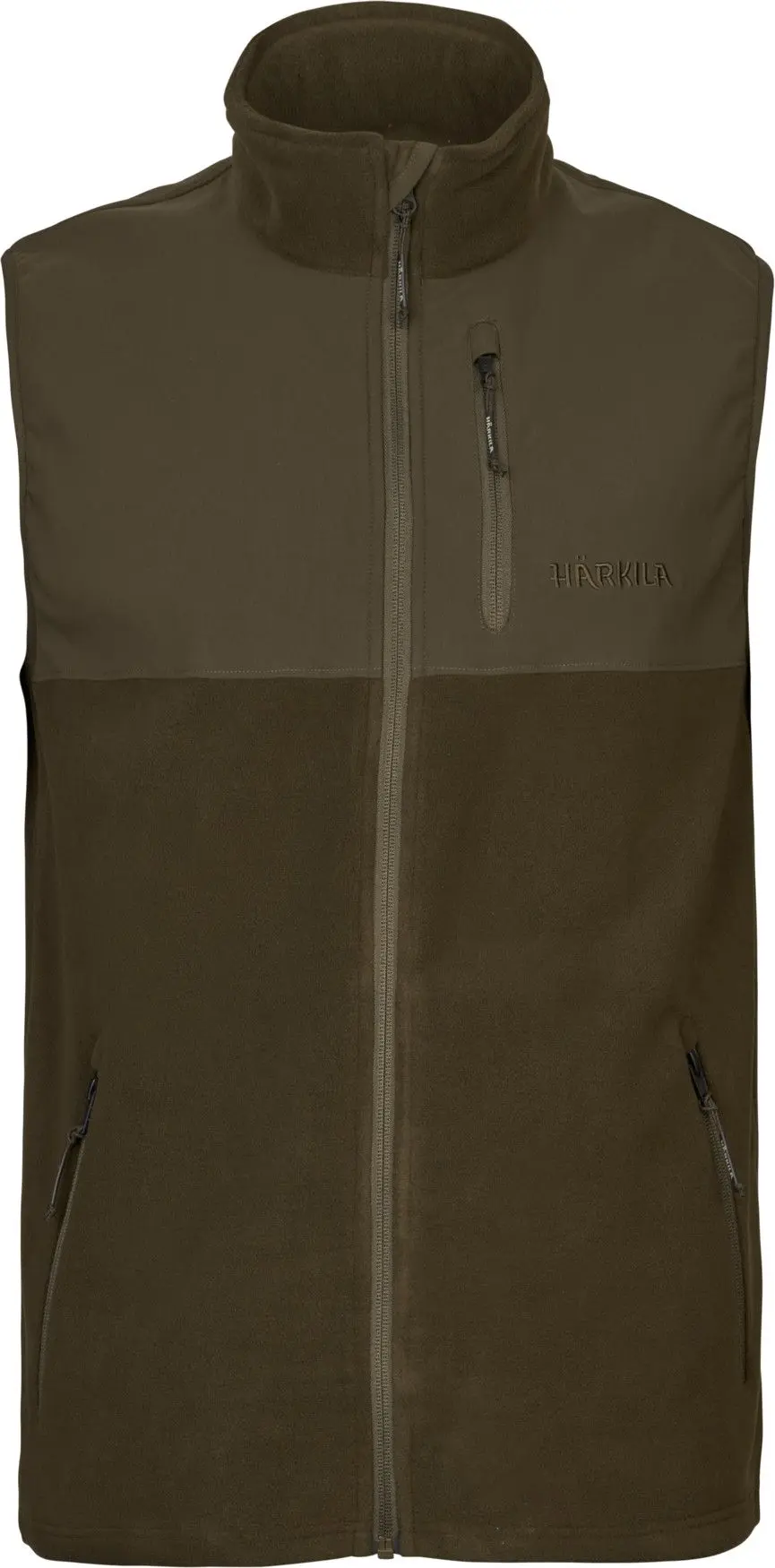 Härkila Men's Fjell Fleece Vest Hunting Green/willow Green