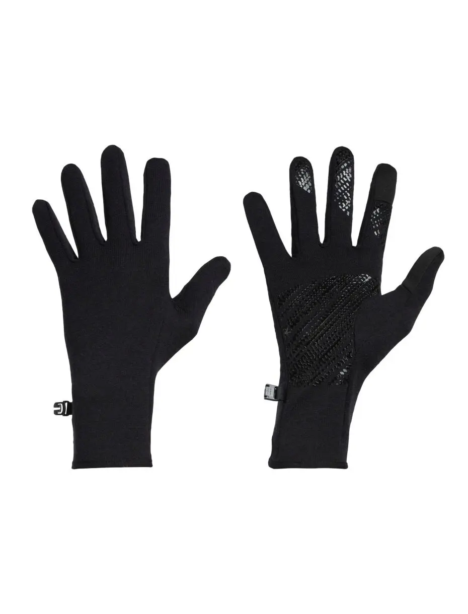 Icebreaker U Quantum Gloves Black