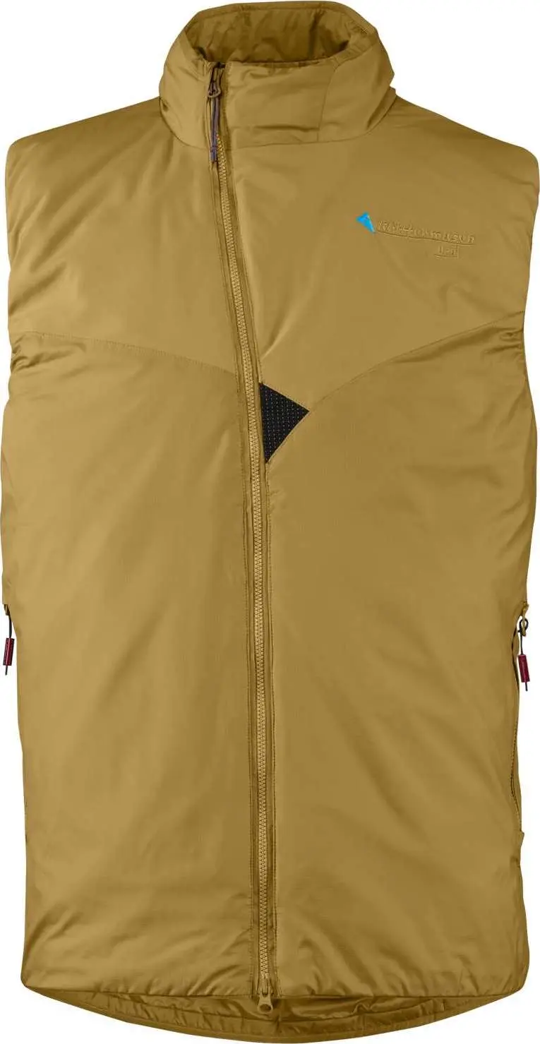 Klättermusen Men's Urd Light Vest Dark Straw