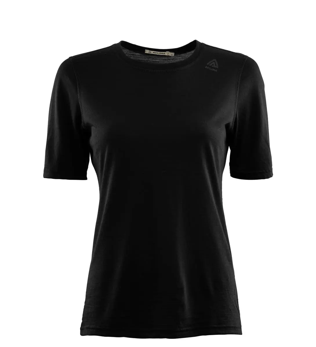 Aclima Women's LightWool 140 Undershirt T-shirt Jet Black