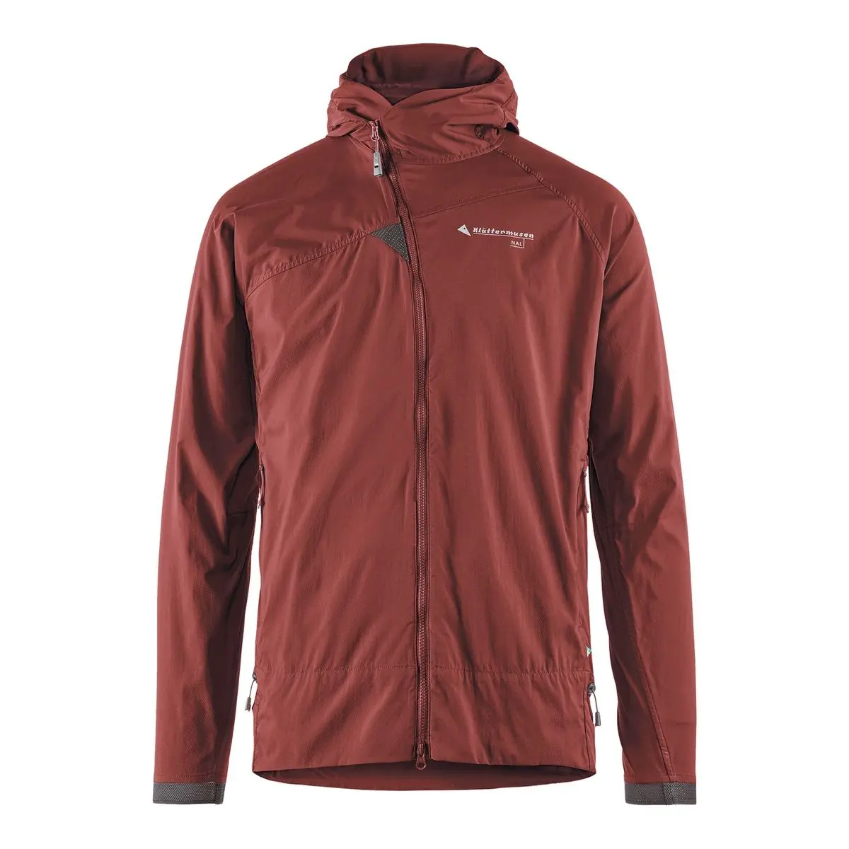 Klättermusen Men's Nal Hooded Jacket Madder Red