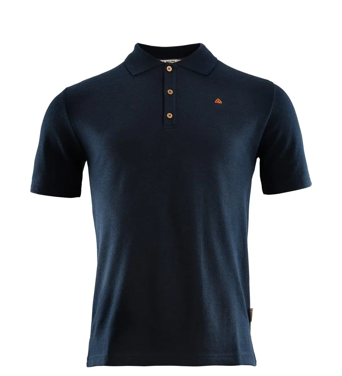 Aclima Men's LeisureWool Pique Shirt Navy Blazer