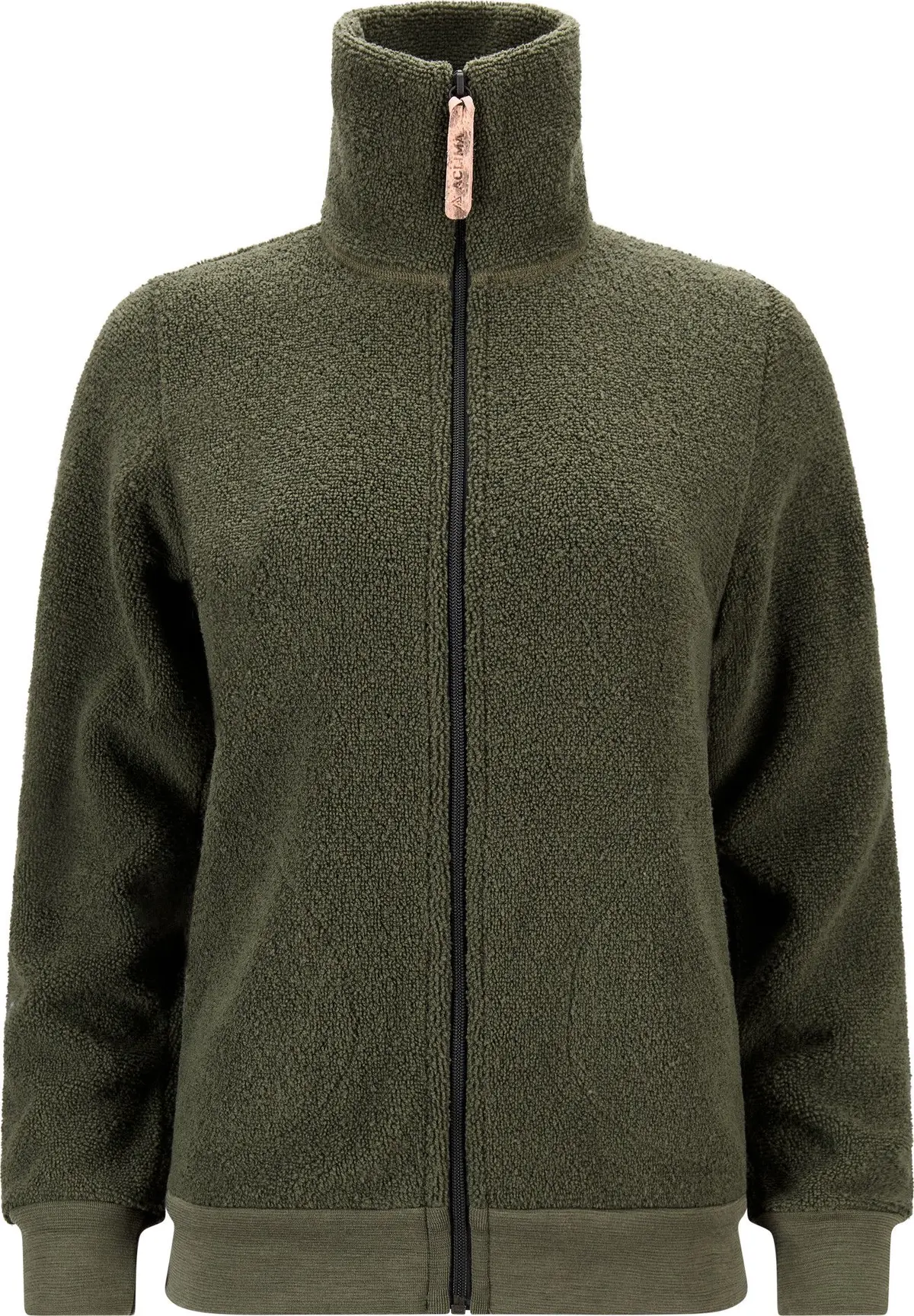 Aclima Women's ReBorn Terry Jacket Olive Melange