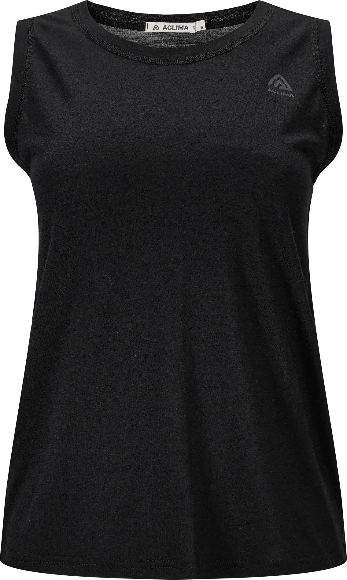 Aclima Women's Lightwool 140 Singlet V2 Jet Black