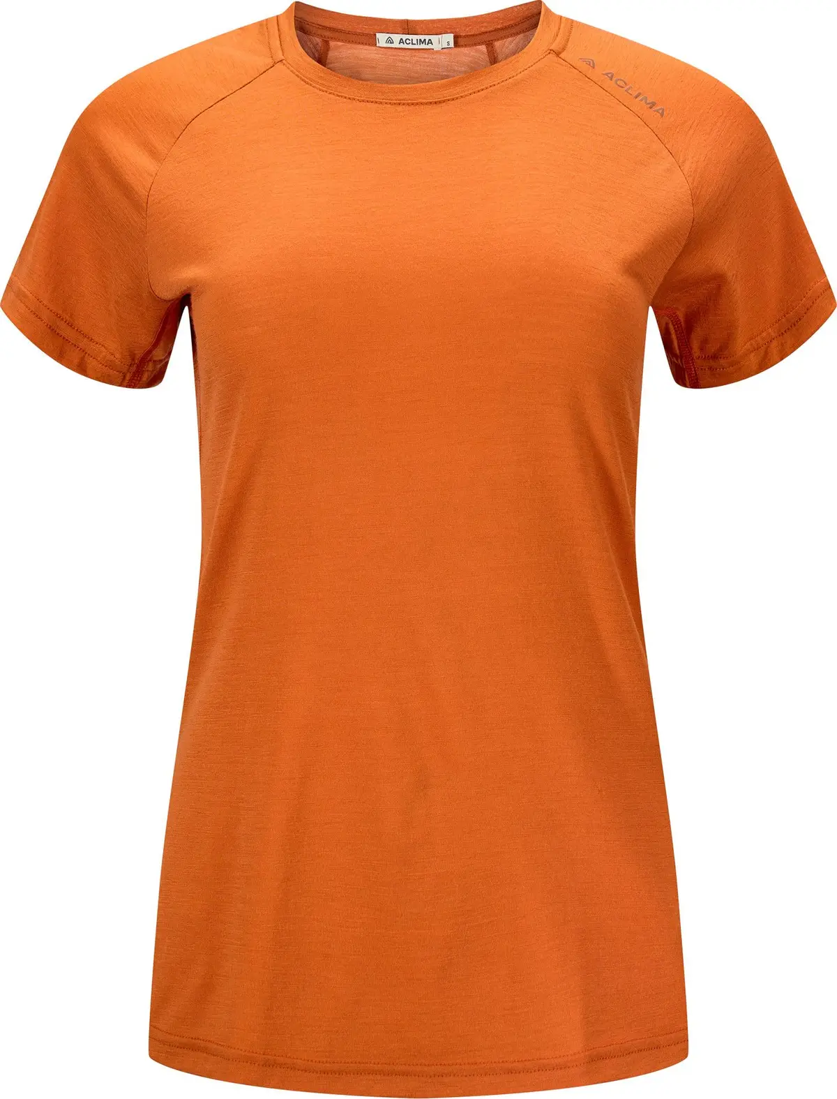 Aclima Women's Lightwool 140 Trail Tee Apricot Orange