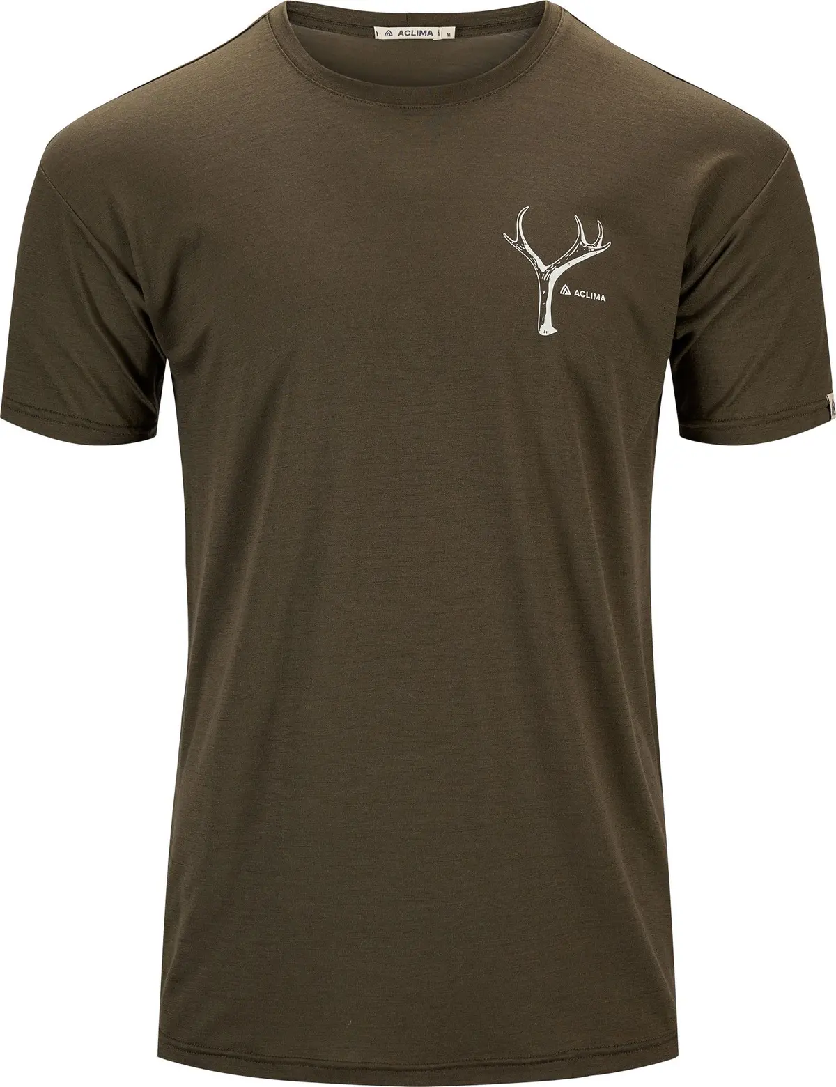 Aclima Men's Lightwool 140 Classic Tee Antler Tarmac