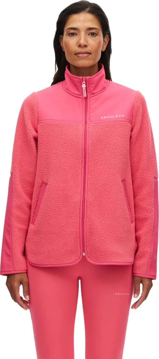 Röhnisch Women's Phoebe Pile Jacket Fruit Dove