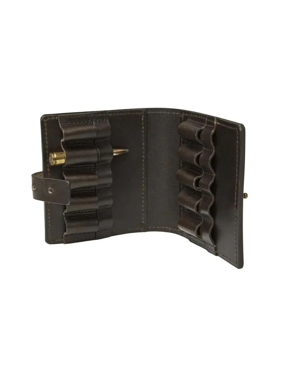 Chevalier Aim Leather Cartridge Case Leather Brown