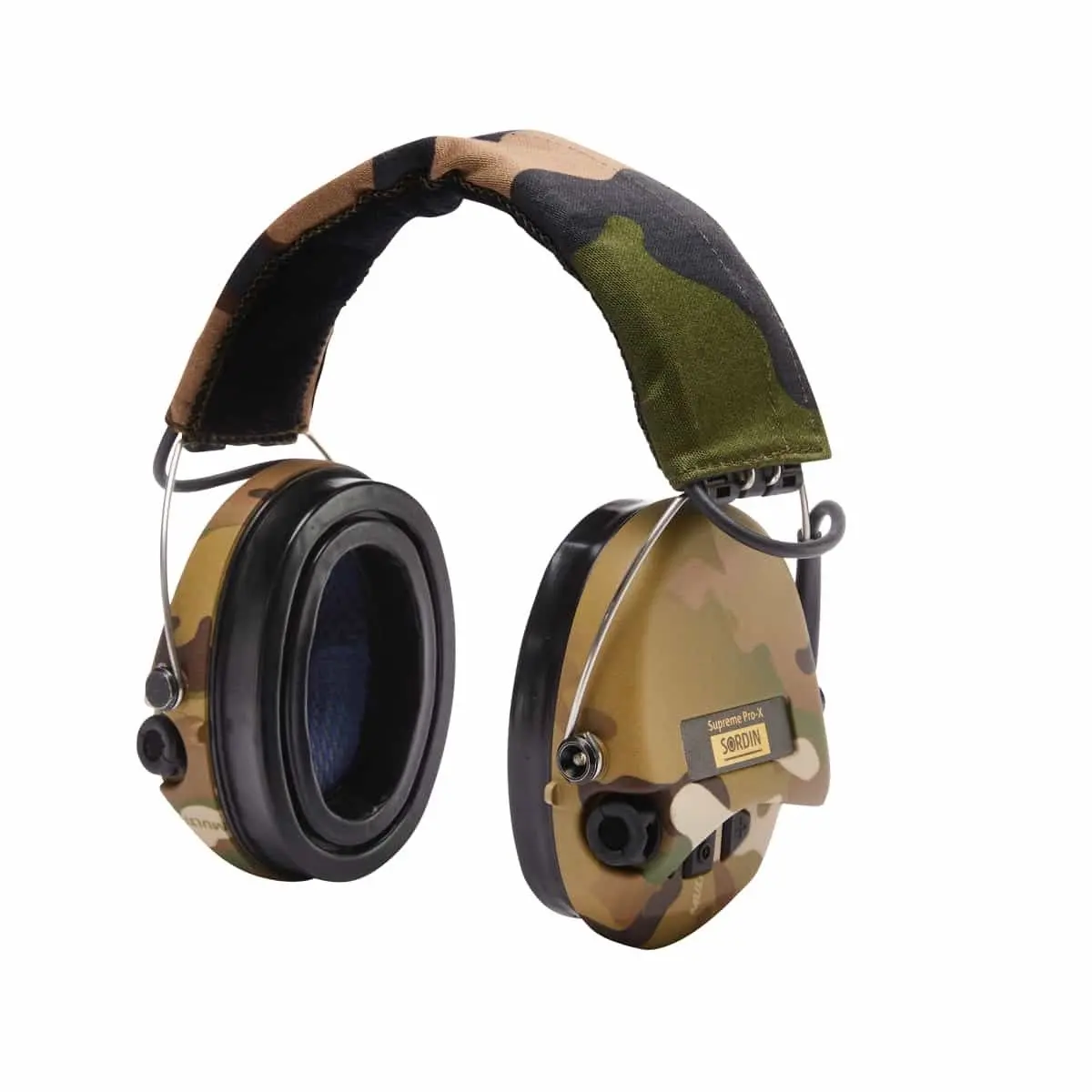 Sordin Sordin Supreme Pro-X Led Camo Hear2 Hørselsvern Med Led Og Silikonputer Camouflage
