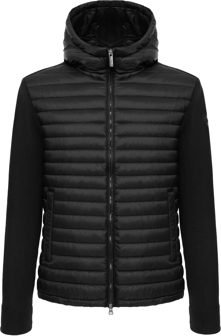 Colmar Men's Hybrid Padded Jacket With Hood Black
