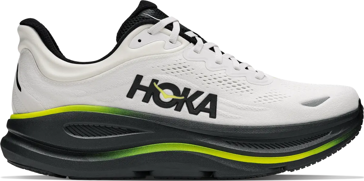 Hoka Men's Bondi 9 White/Citrus