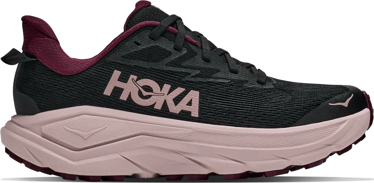 Hoka Women's Challenger 8 Black / Pink Opal