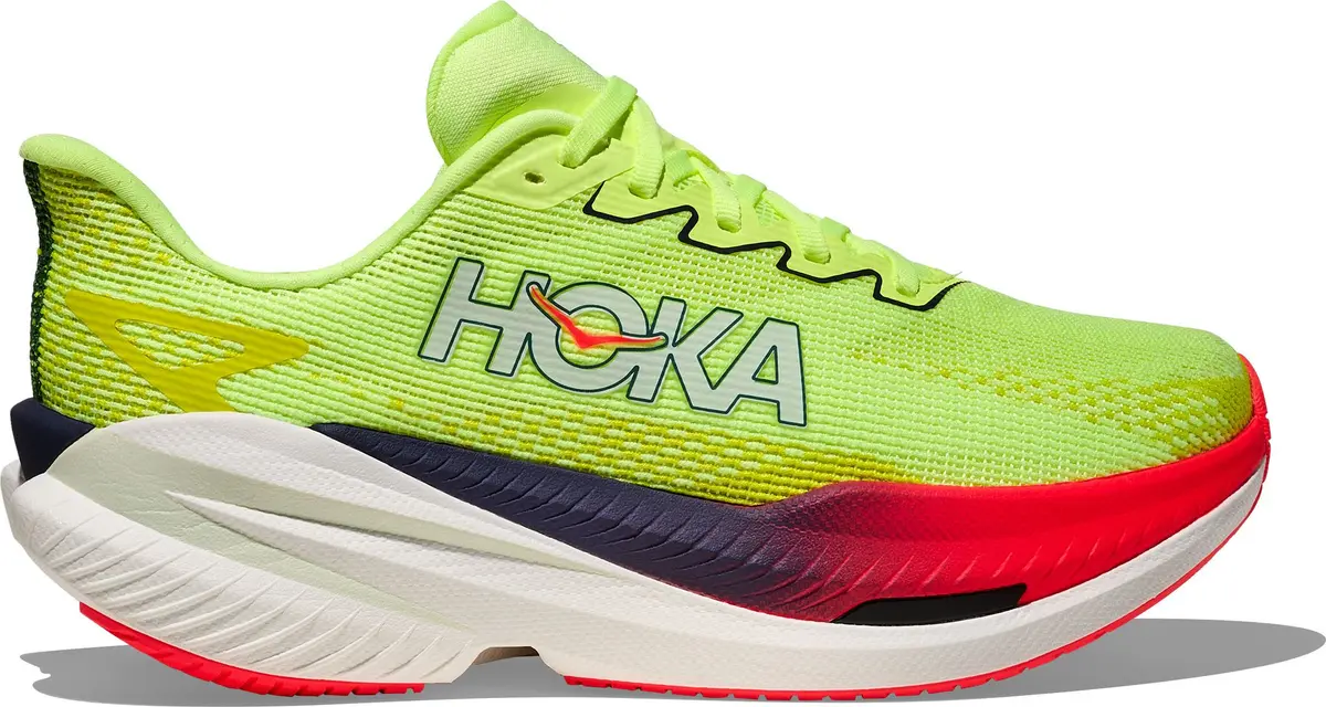 Hoka Women's Mach X 3 Neon Yuzu/Squid Ink