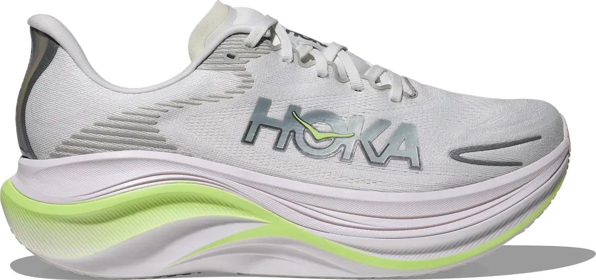 Hoka Men's Skyward X 2 White/Neon Yuzu