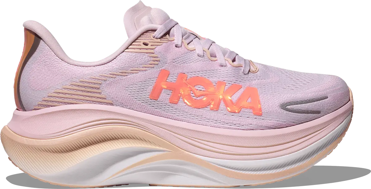 Hoka Women's Skyward X 2 Lilac Cream/Tangerine Glow