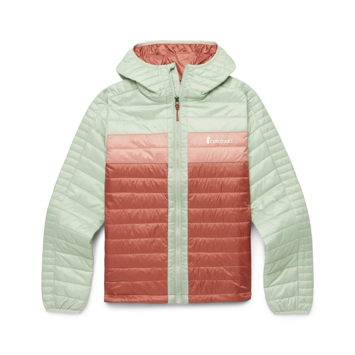 Cotopaxi Women's Capa Insulated Hooded Jacket Green Tea/Faded Brick