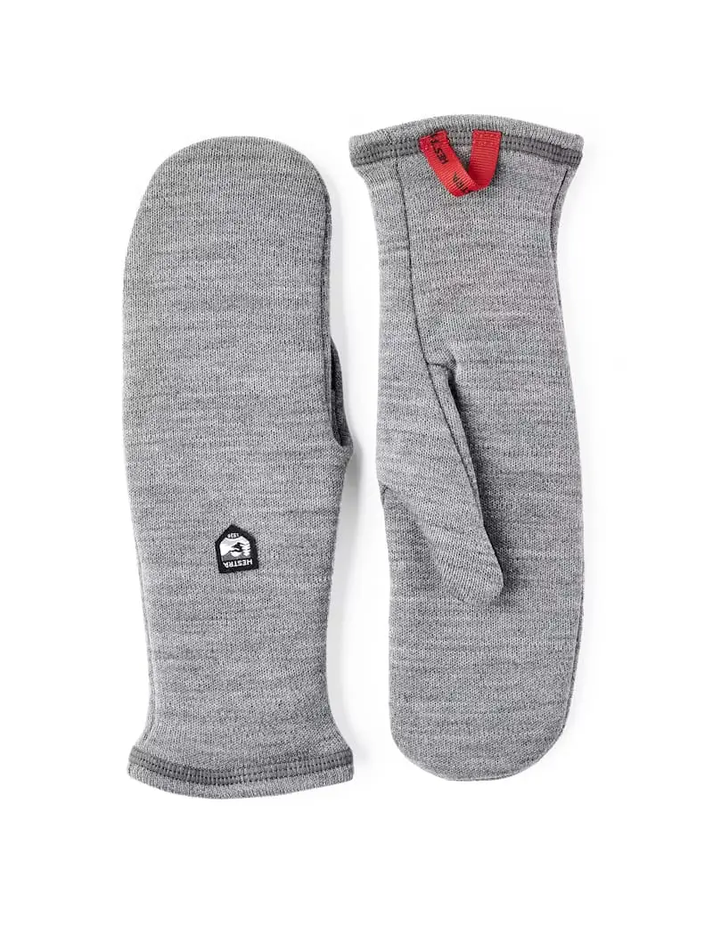 Hestra Gravita Merino Liner - Mitt Grey