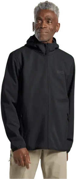 Jack Wolfskin Men's Bornberg Hoody Black